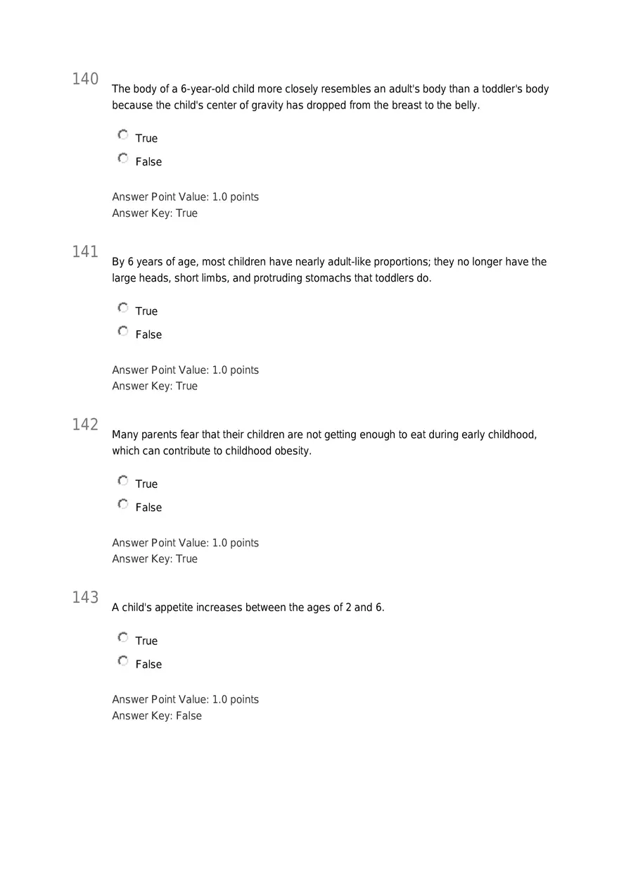 Early Childhood - Body and Mind Answers Part 6 - Page 2