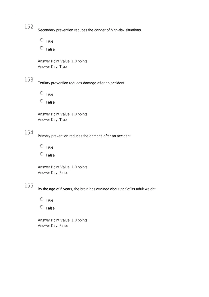 Early Childhood - Body and Mind Answers Part 6 - Page 5