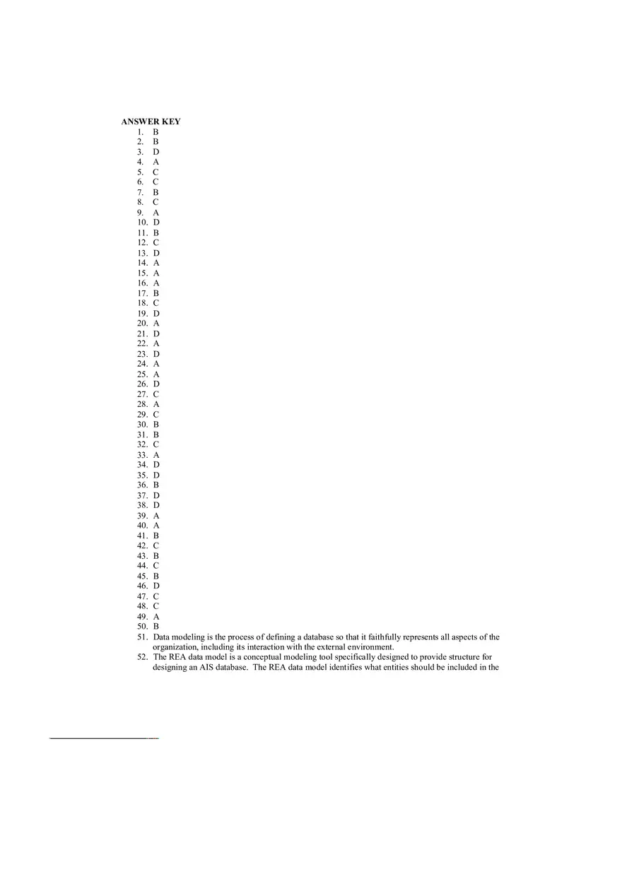 Accounting Information System Answer Key Chapter 15 - Page 1