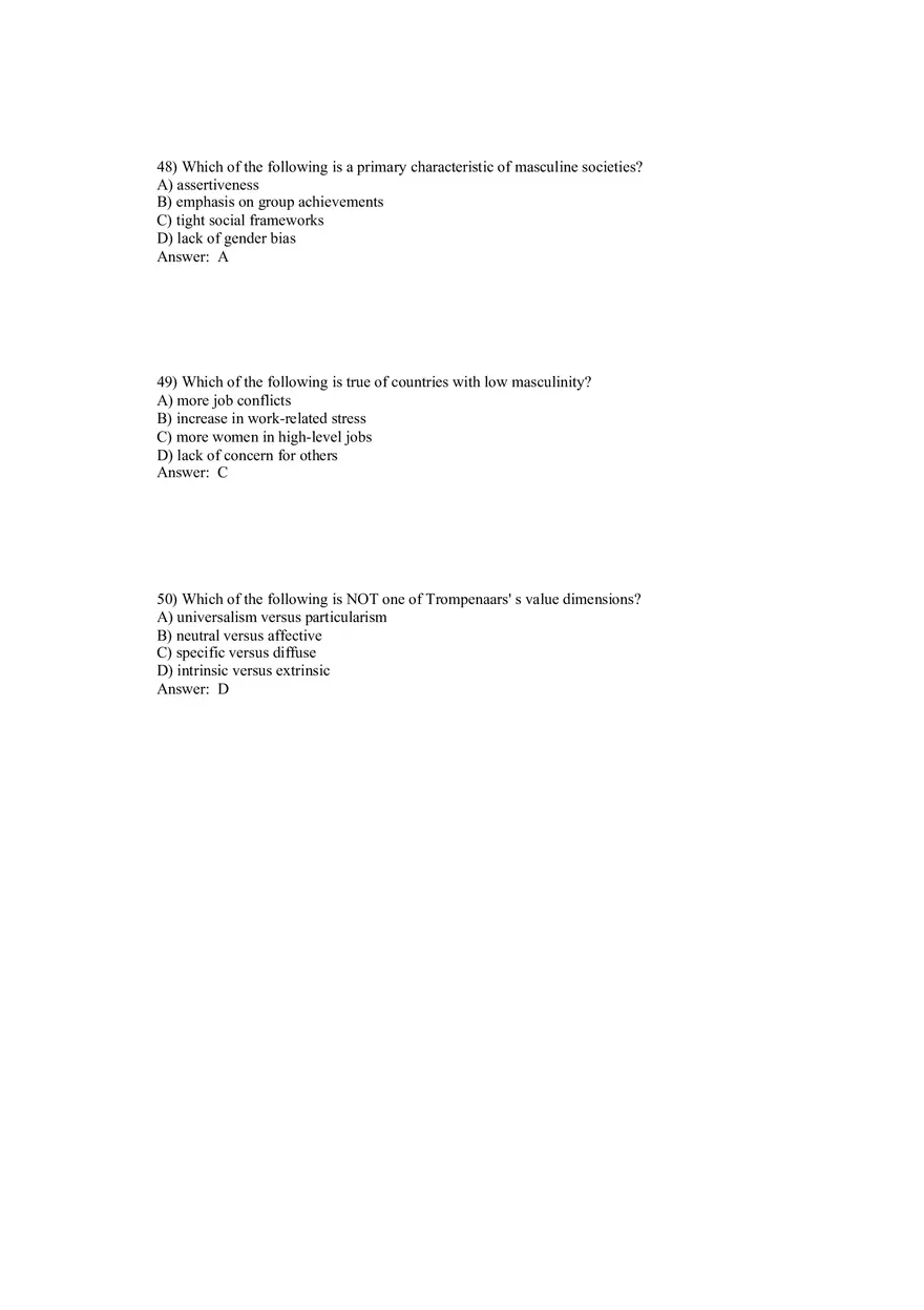 Understanding the Role of Culture Answer Key Part 2 - Page 6