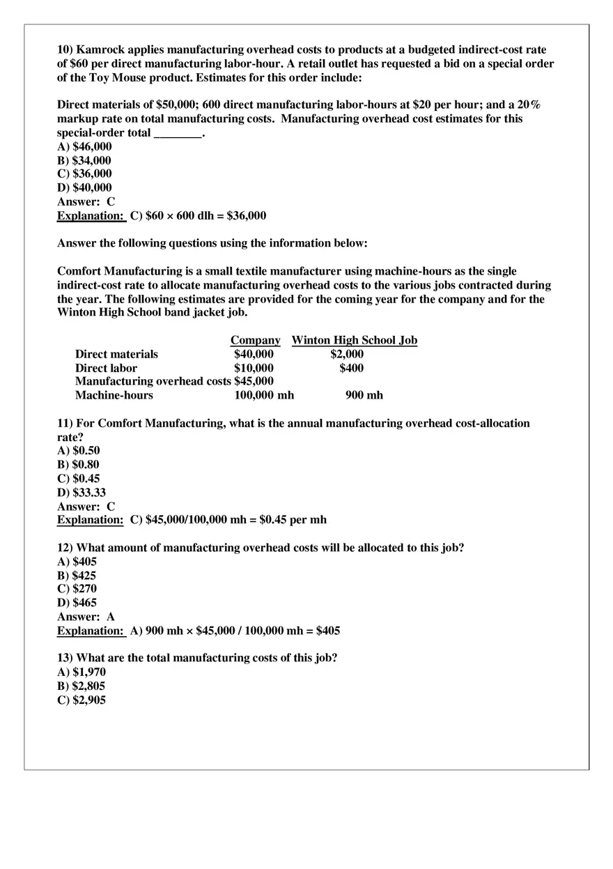 Chapter 4 Job Costing Answer Key Part 2 - Page 4