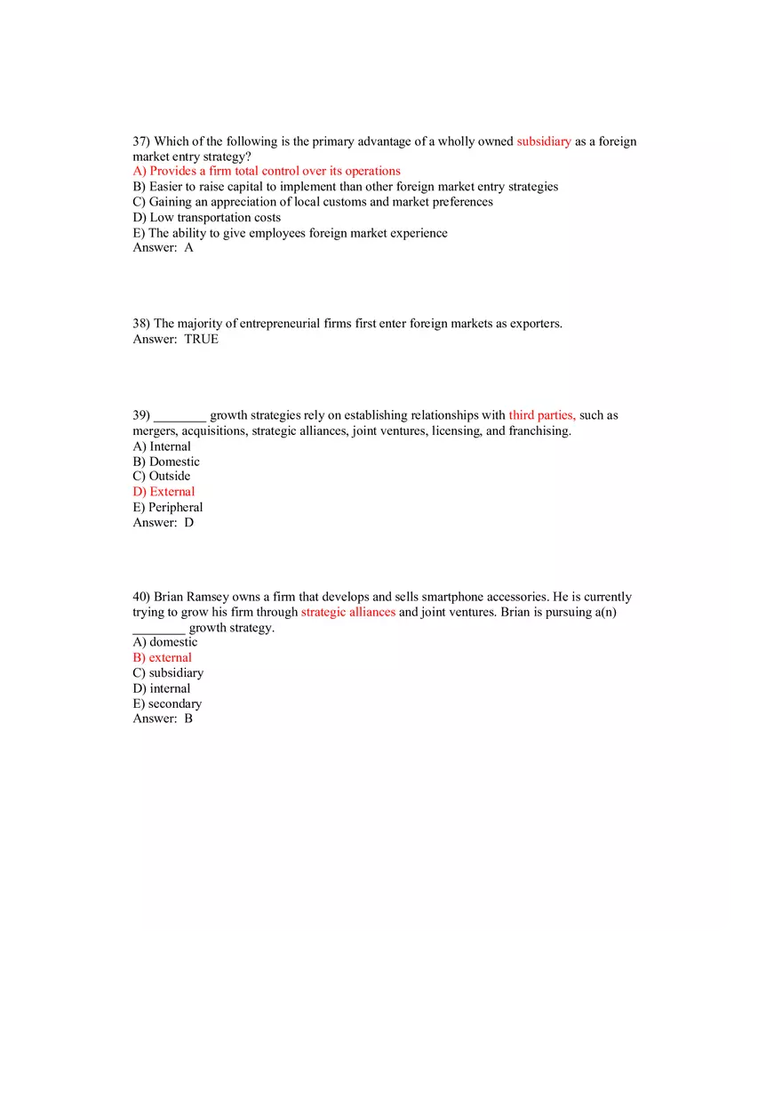 Strategies for Firm Growth Part 2 - Page 1