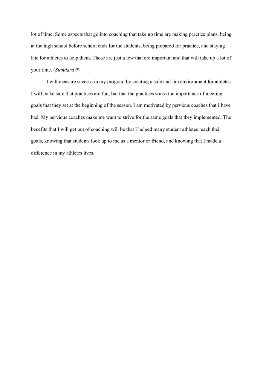 Coaching Philosophy Paper - Page 3