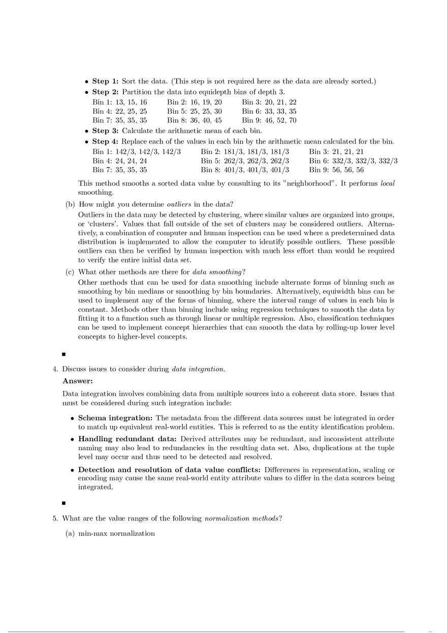 Solution Manual for Data Mining Chapter 3 - Page 7