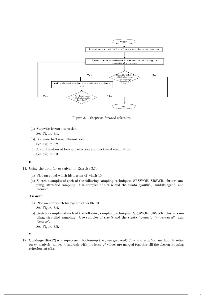 Solution Manual for Data Mining Chapter 3 - Page 11