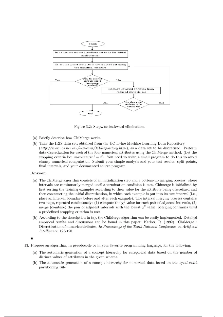 Solution Manual for Data Mining Chapter 3 - Page 12