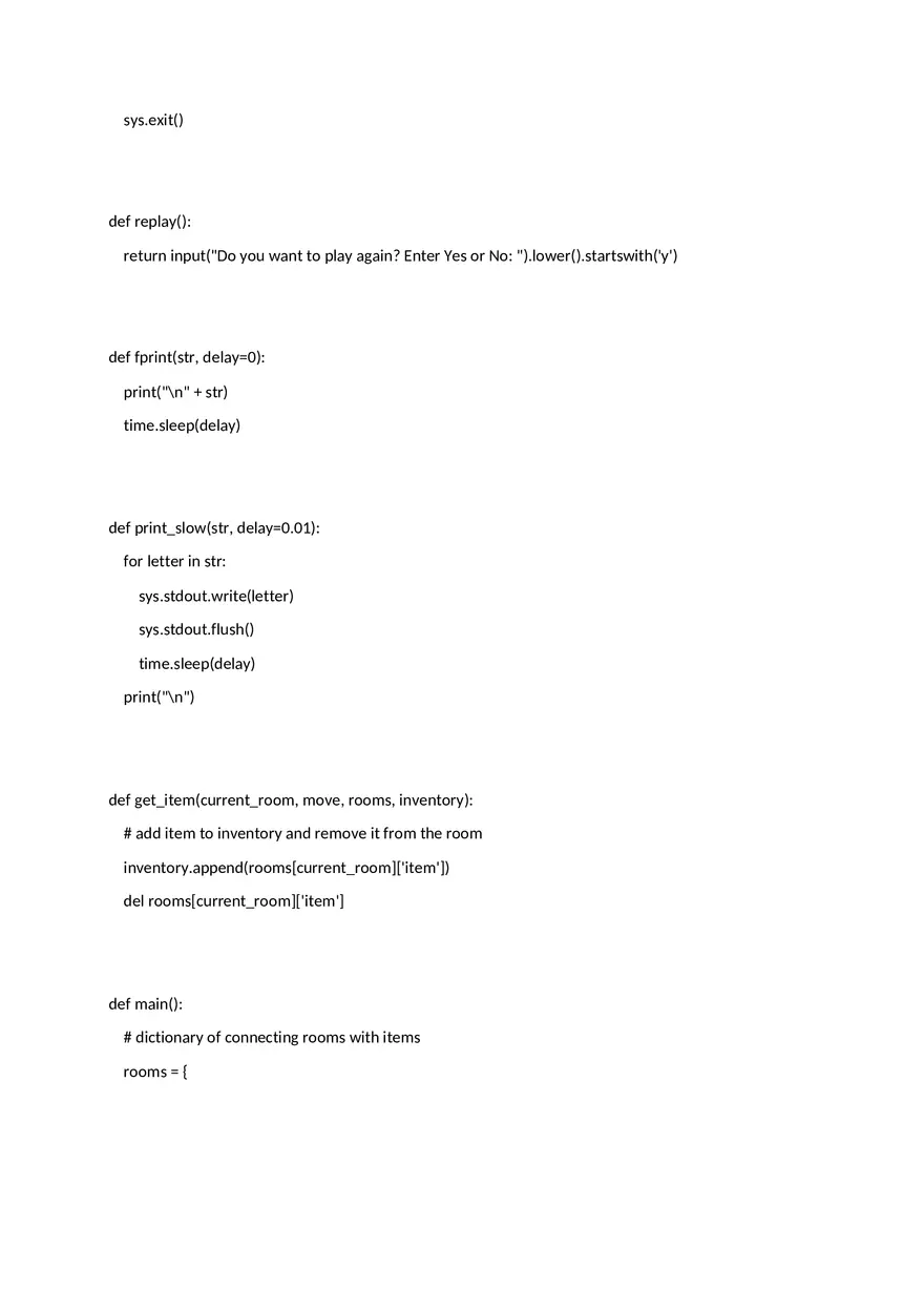 Dragon Text Game in Python - Page 2