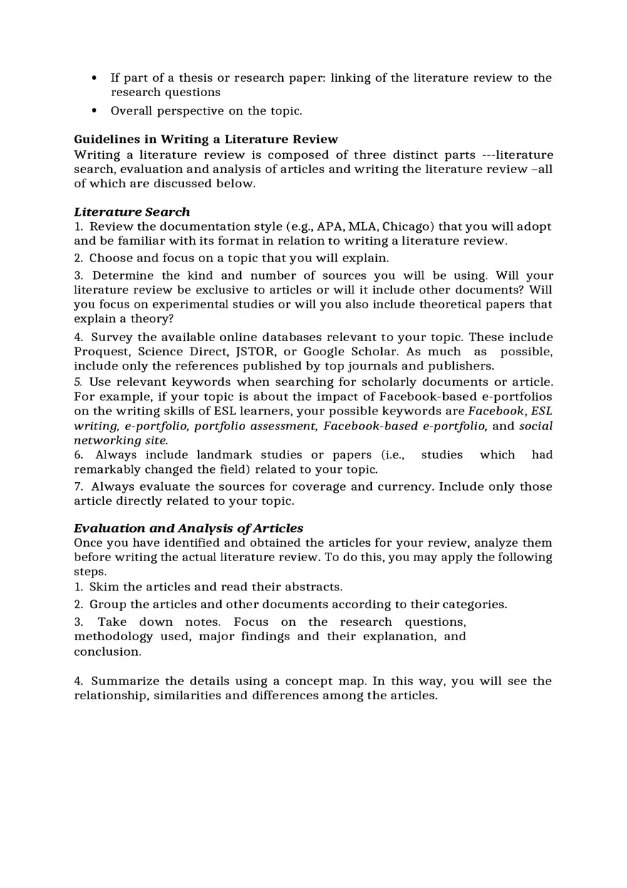 Writing a Book Review or Article Critique - Page 5