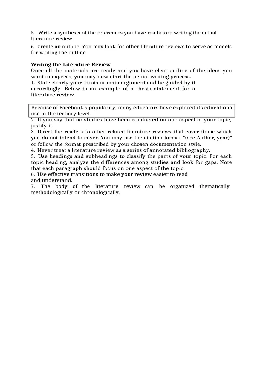 Writing a Book Review or Article Critique - Page 6