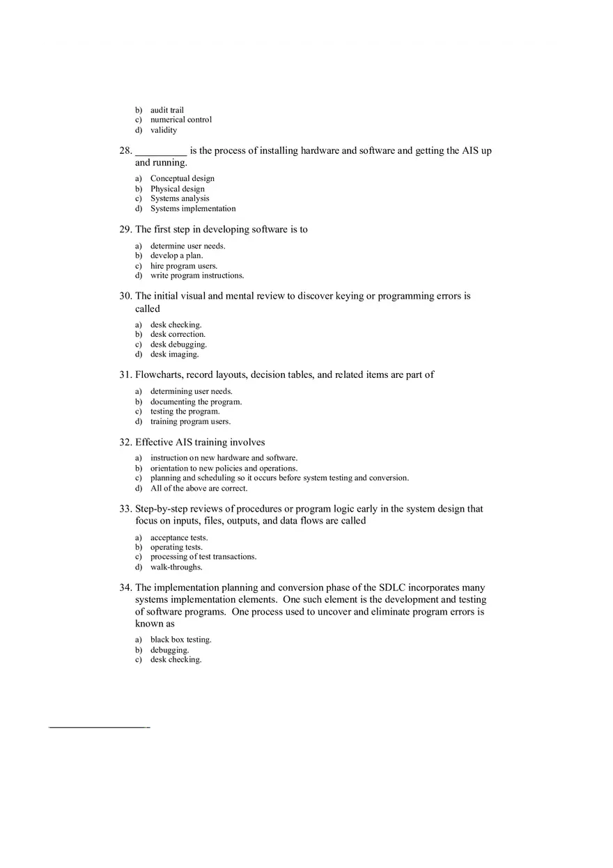 Accounting Information System Answer Key Chapter 20 - Page 10