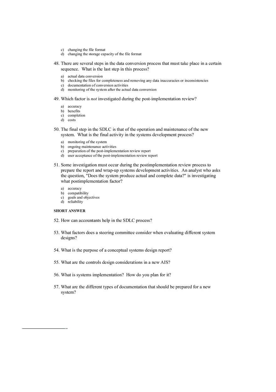 Accounting Information System Answer Key Chapter 20 - Page 3