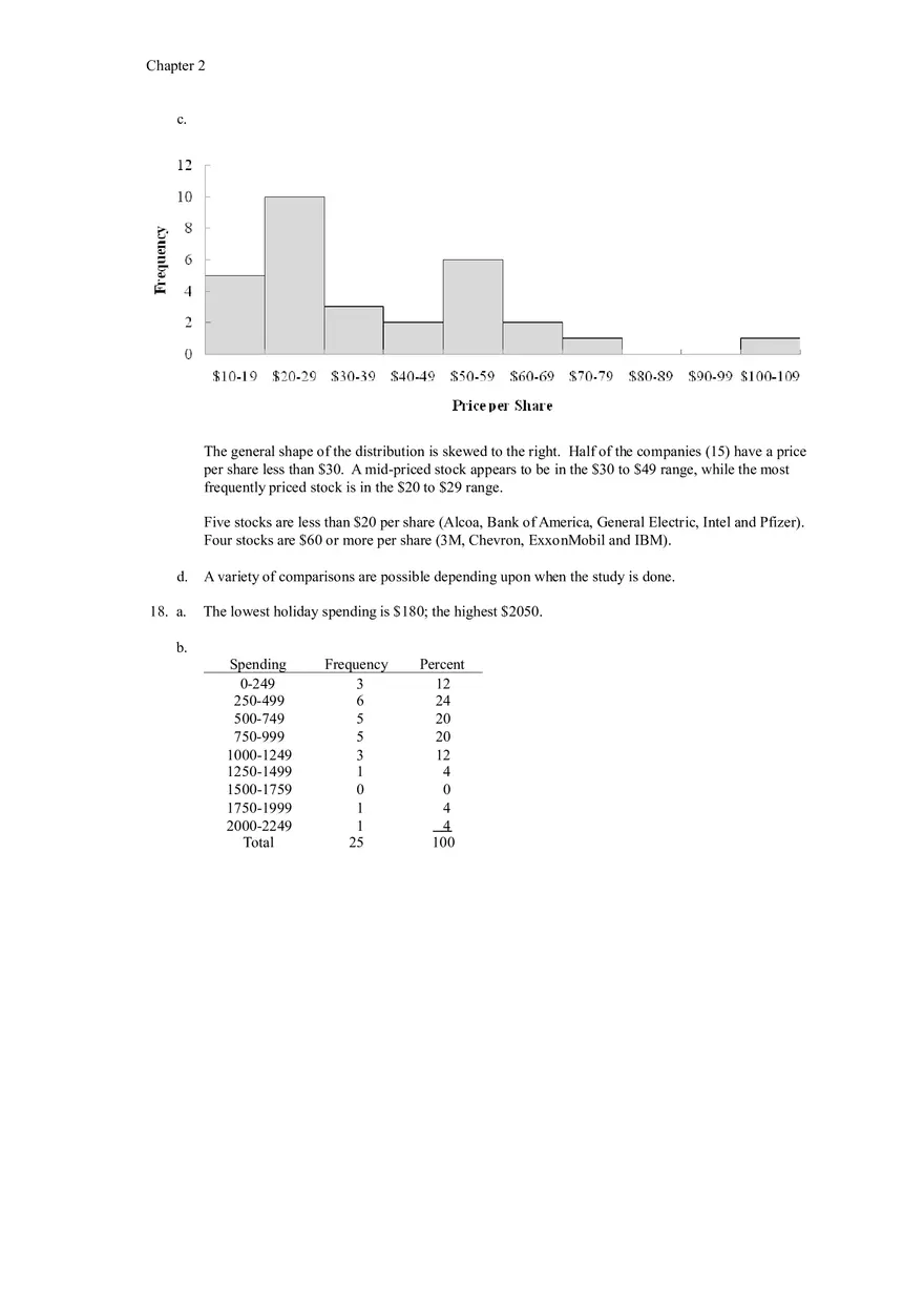 Descriptive Statistics - Tabular and Graphical Presentations Part 1 - Page 4