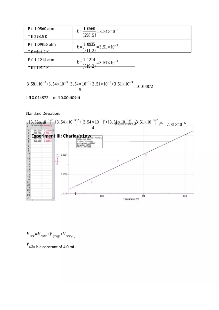 Experiment 9 - Exploring Properties of Gases Report - Page 7
