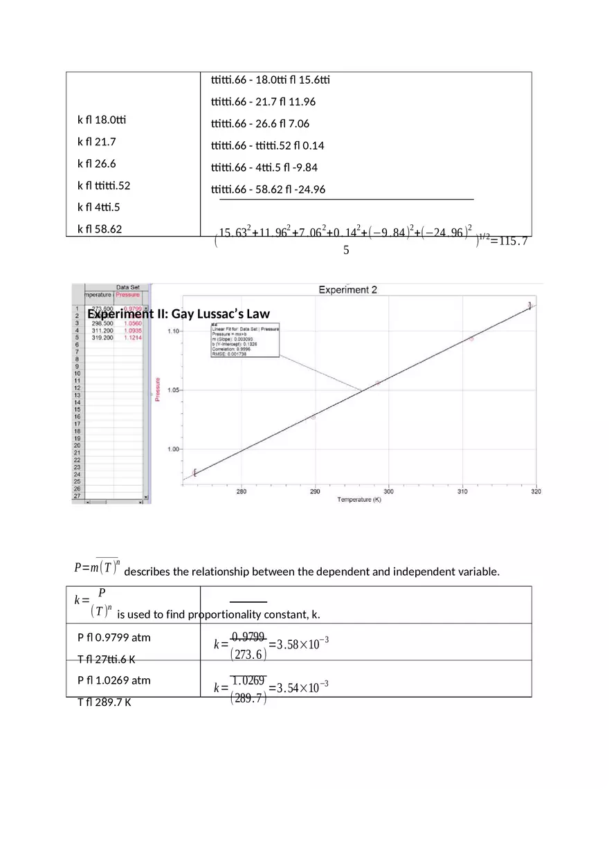Experiment 9 - Exploring Properties of Gases Report - Page 6