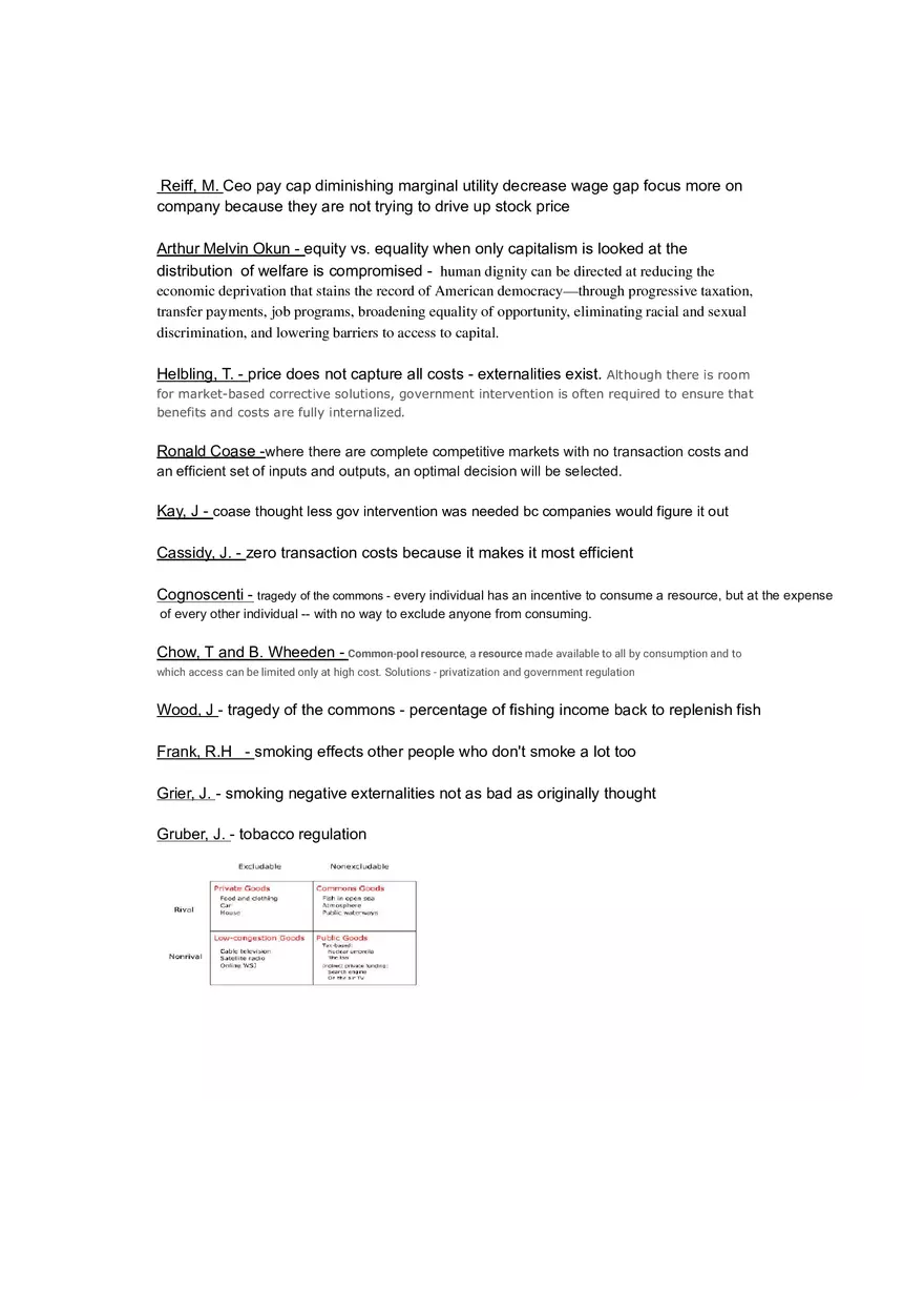 Free-market Capitalism Cheat Sheet - Page 2