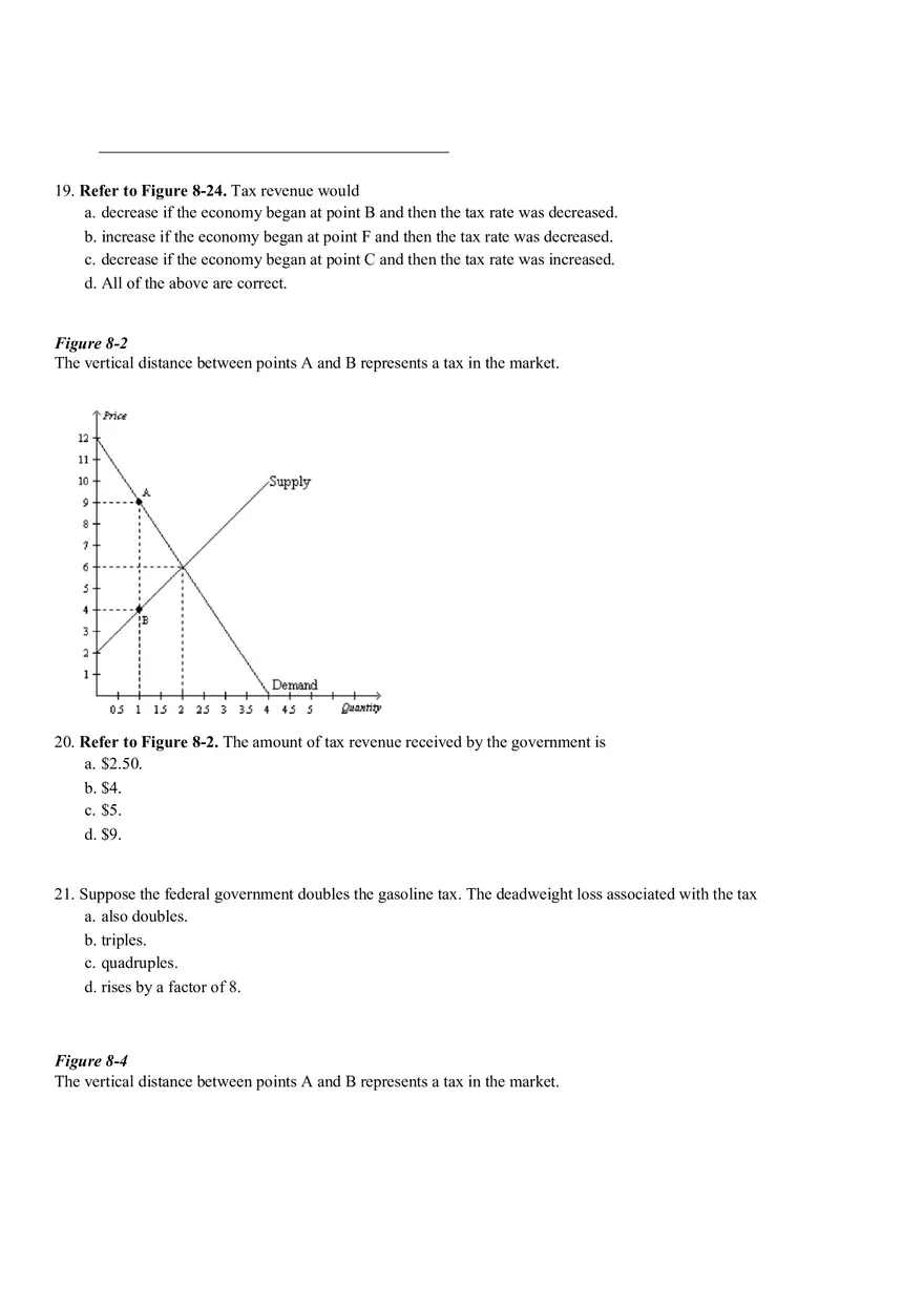 Introduction to Microeconomics Instructor - Practice Midterm 3 - Page 9