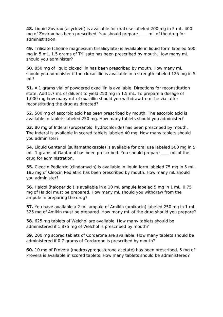 Metric Conversions Using ProCalc (Type 4-5 Calculator Method) - Page 8