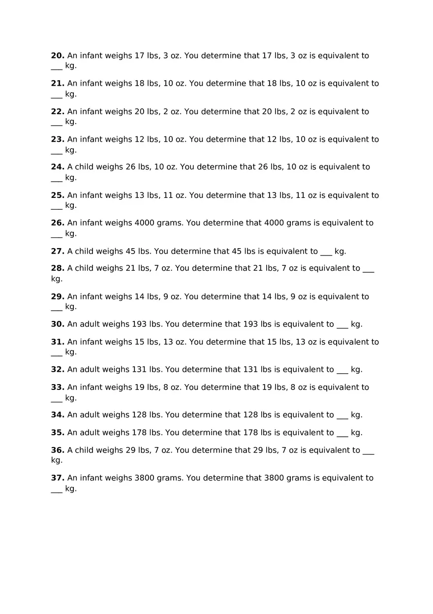 Metric Conversions Using ProCalc (Type 4-5 Calculator Method) - Page 2