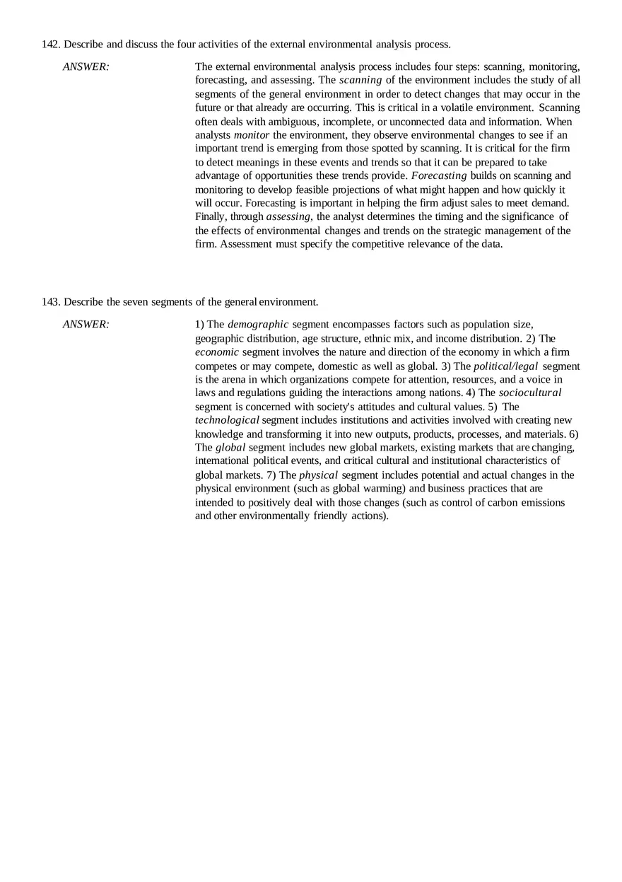 Strategic Management and Business Policy Conceptual Part 5 - Page 11