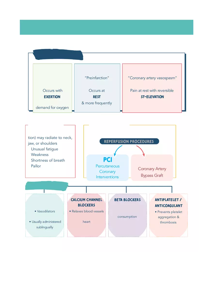 Cardiac System Med Surg Notes 2 - Page 7