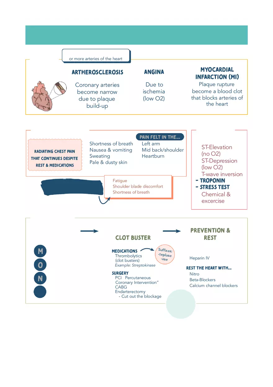 Cardiac System Med Surg Notes 2 - Page 8