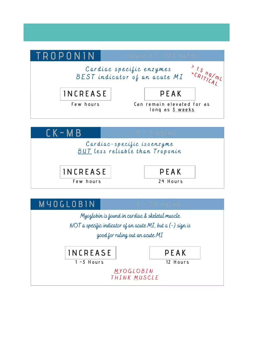 Cardiac System Med Surg Notes 2 - Page 10