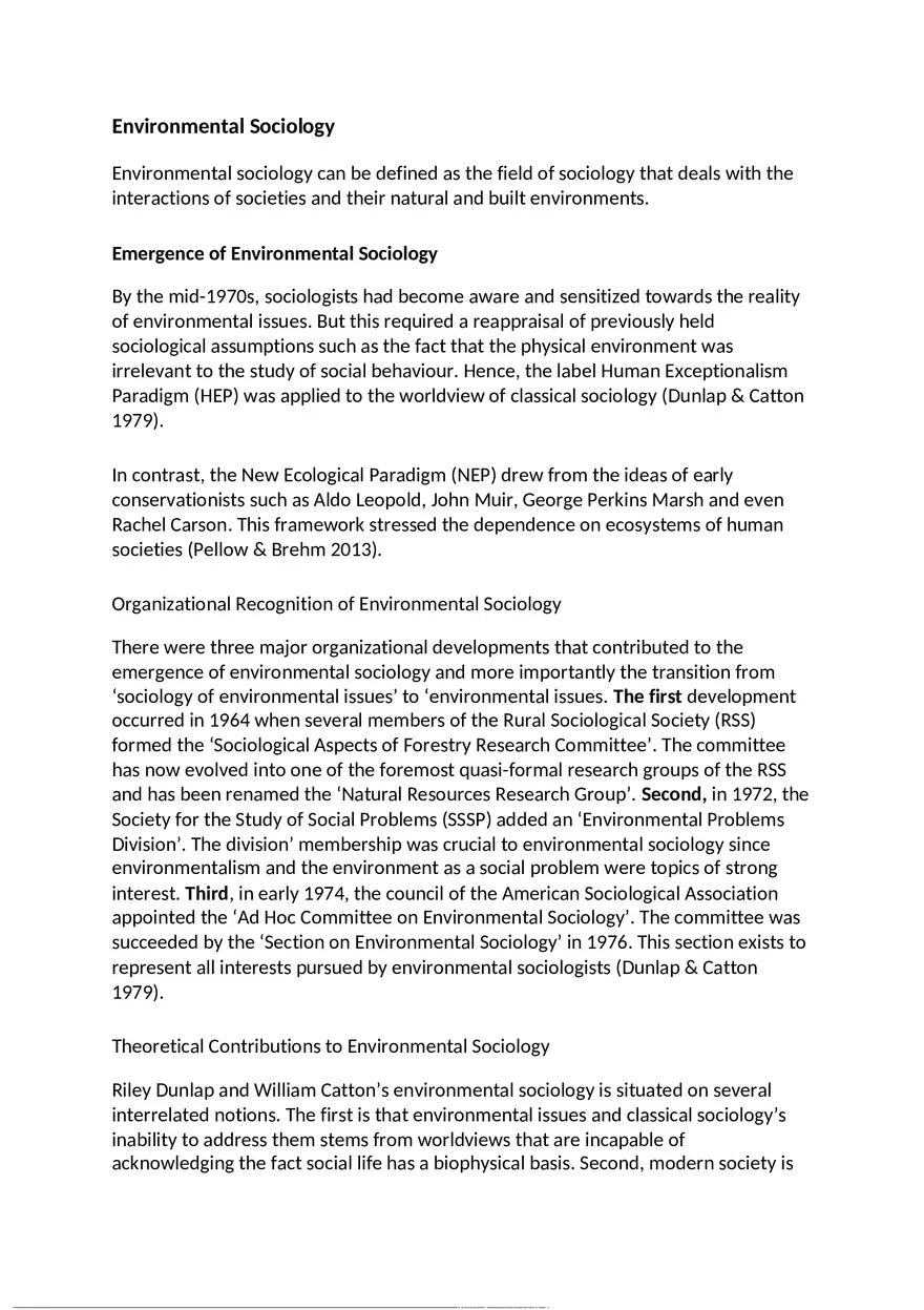 Built Environments - Page 1