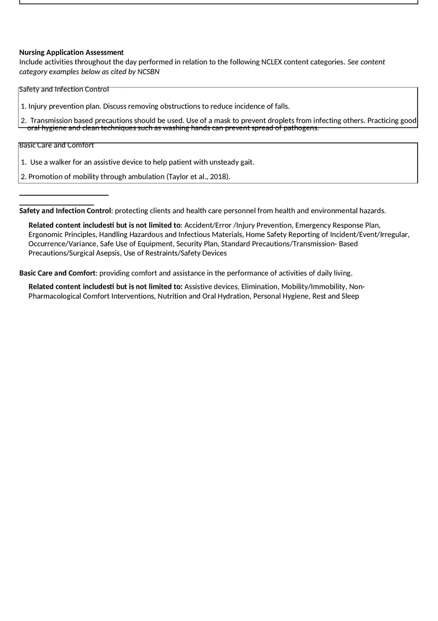 Nursing Process Worksheet 1 - Page 3