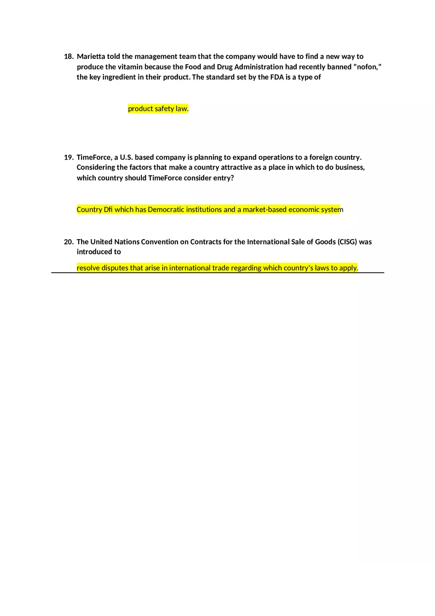 Differences in Political Systems Answers - Page 8