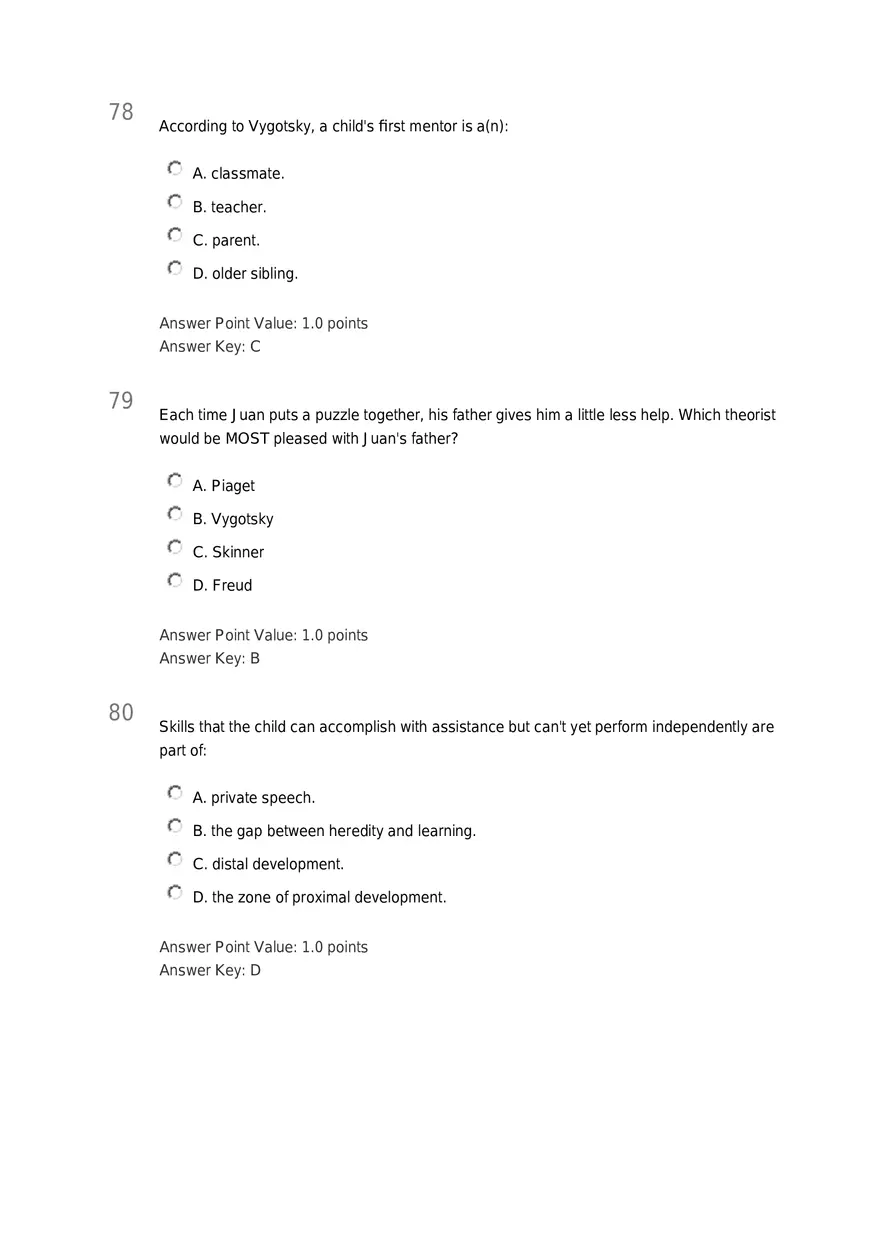 Early Childhood - Body and Mind Answers Part 3 - Page 9