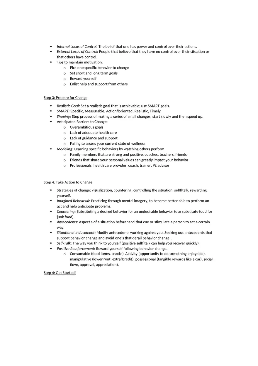 Summary Health the Basics - Page 5