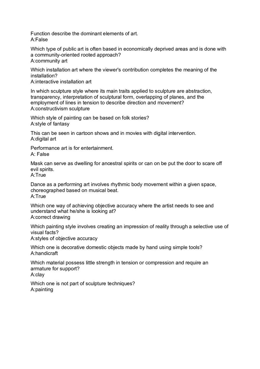 Humanities and Social Sciences Strand Part 2 - Page 1