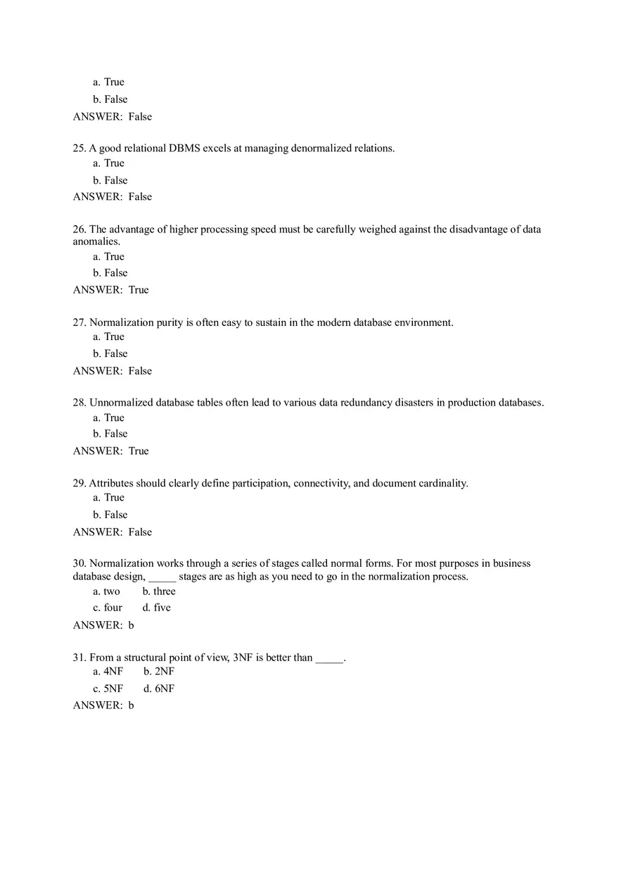 Quiz Question Bank Software Engineering Part 1 - Page 7