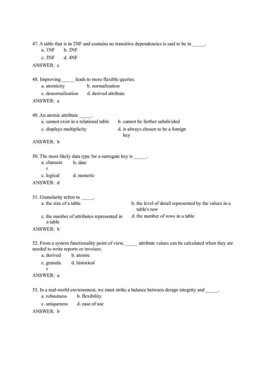 Quiz Question Bank Software Engineering Part 1 - Page 10