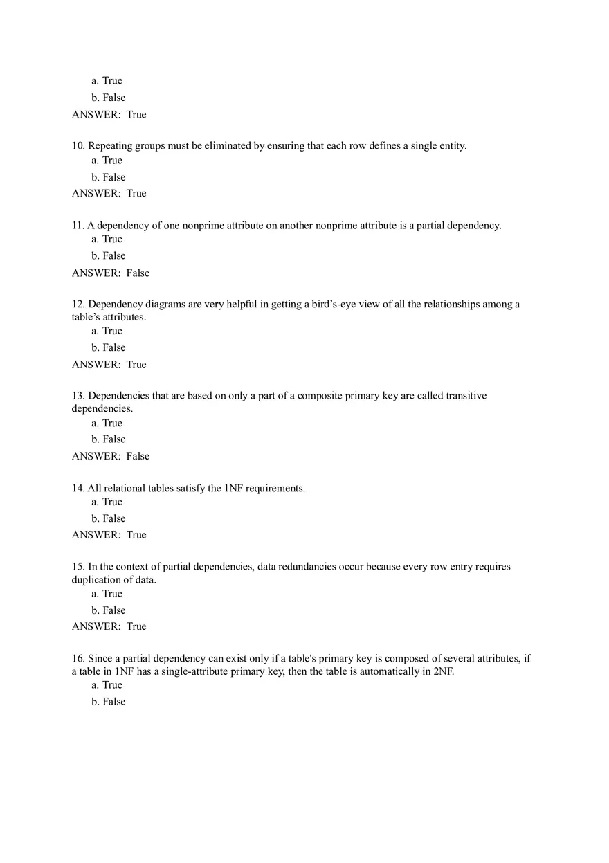 Quiz Question Bank Software Engineering Part 1 - Page 5