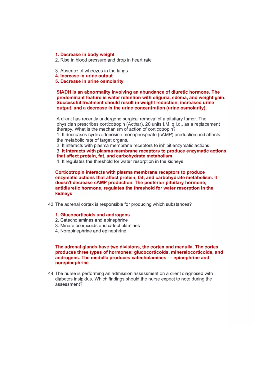 Community Health Nursing Test 3 Answer Key 2 - Page 8