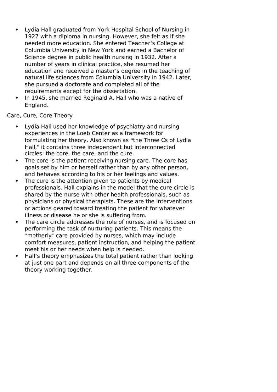 Hall's Core, Care, Cure - Page 2