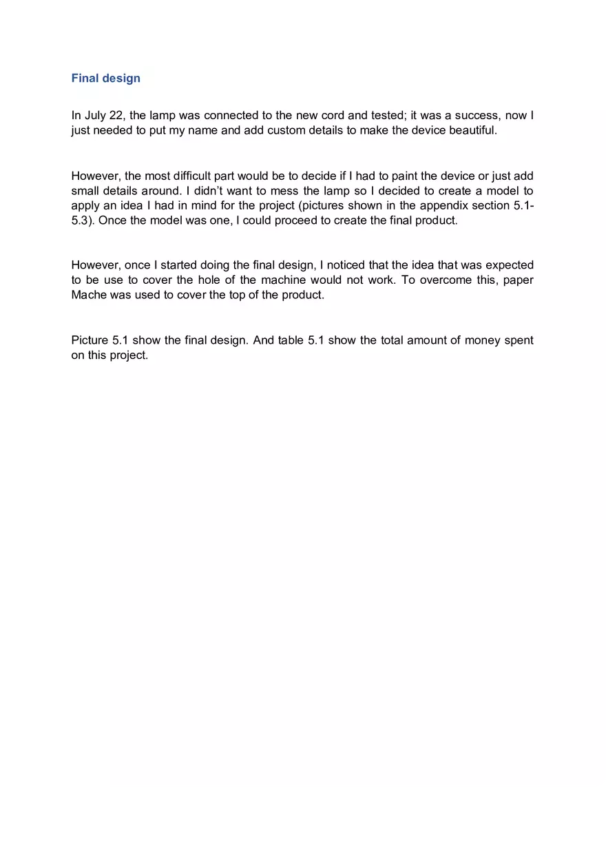 Complete Process of Creation Report - Page 5