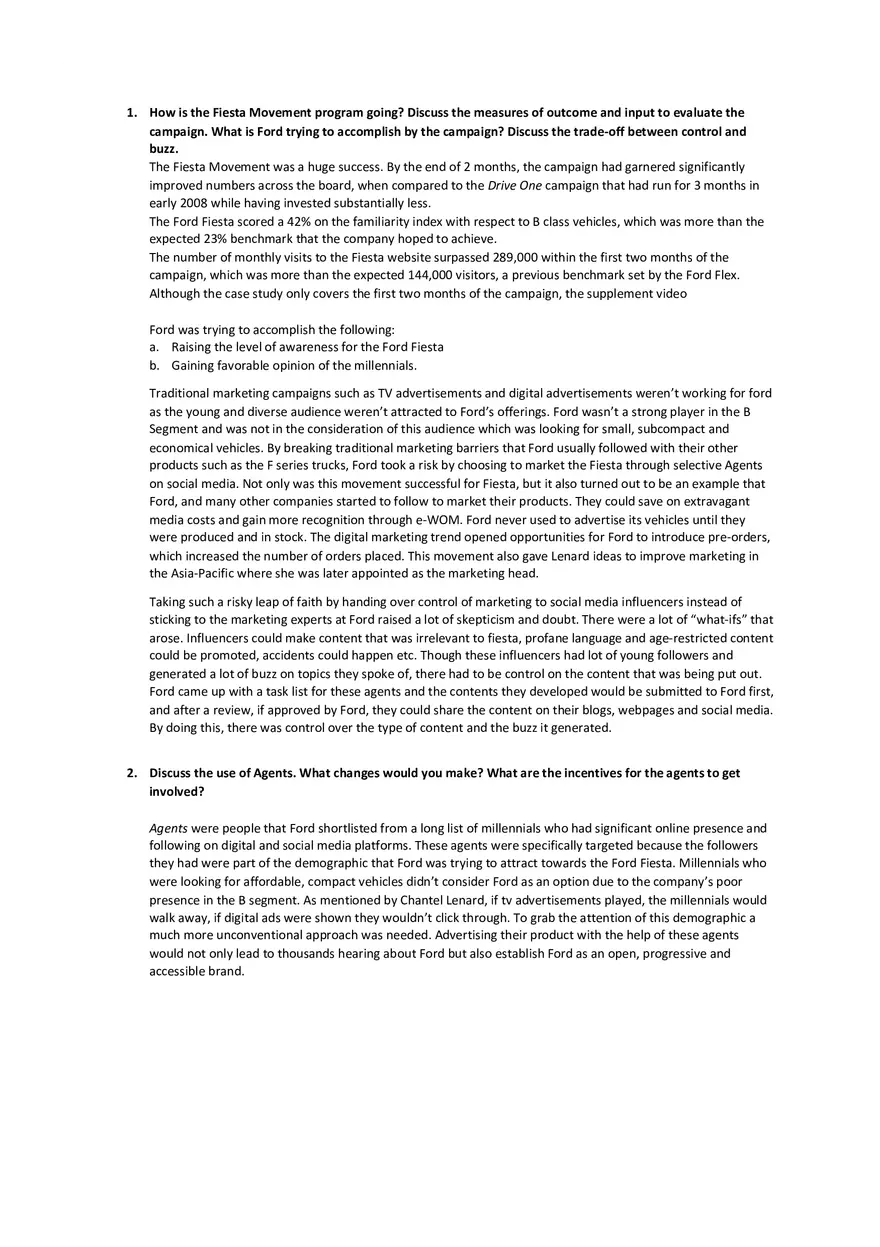 Fiesta Movement Program - Page 1