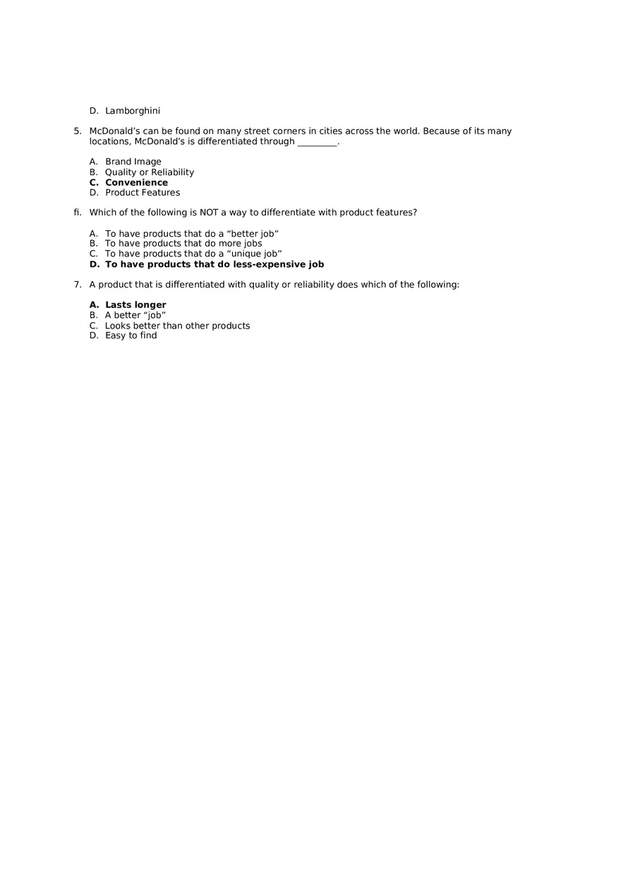 Differentiation Advantage Answer Key 1 - Page 8