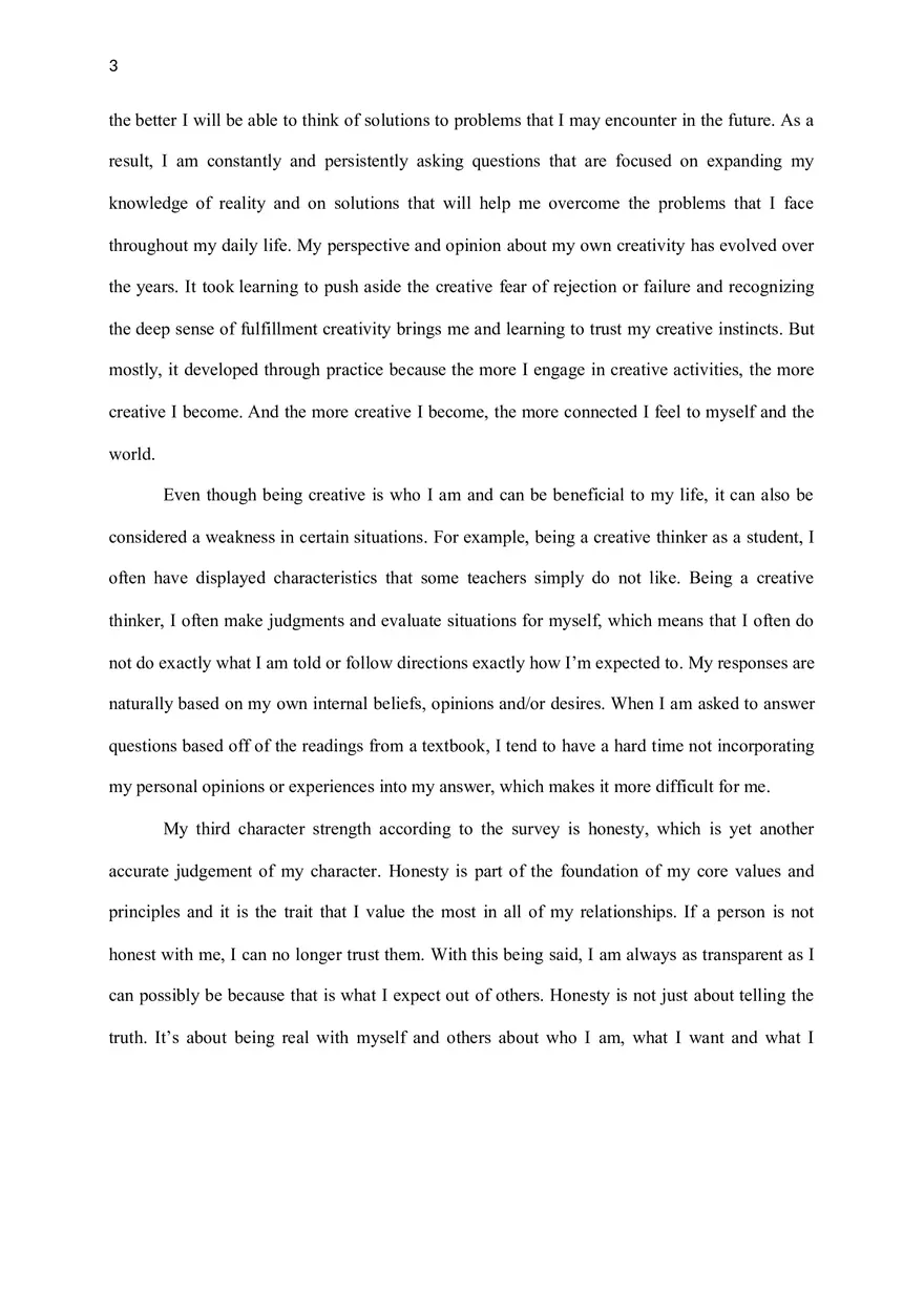 Chatacter Strengths - Page 3