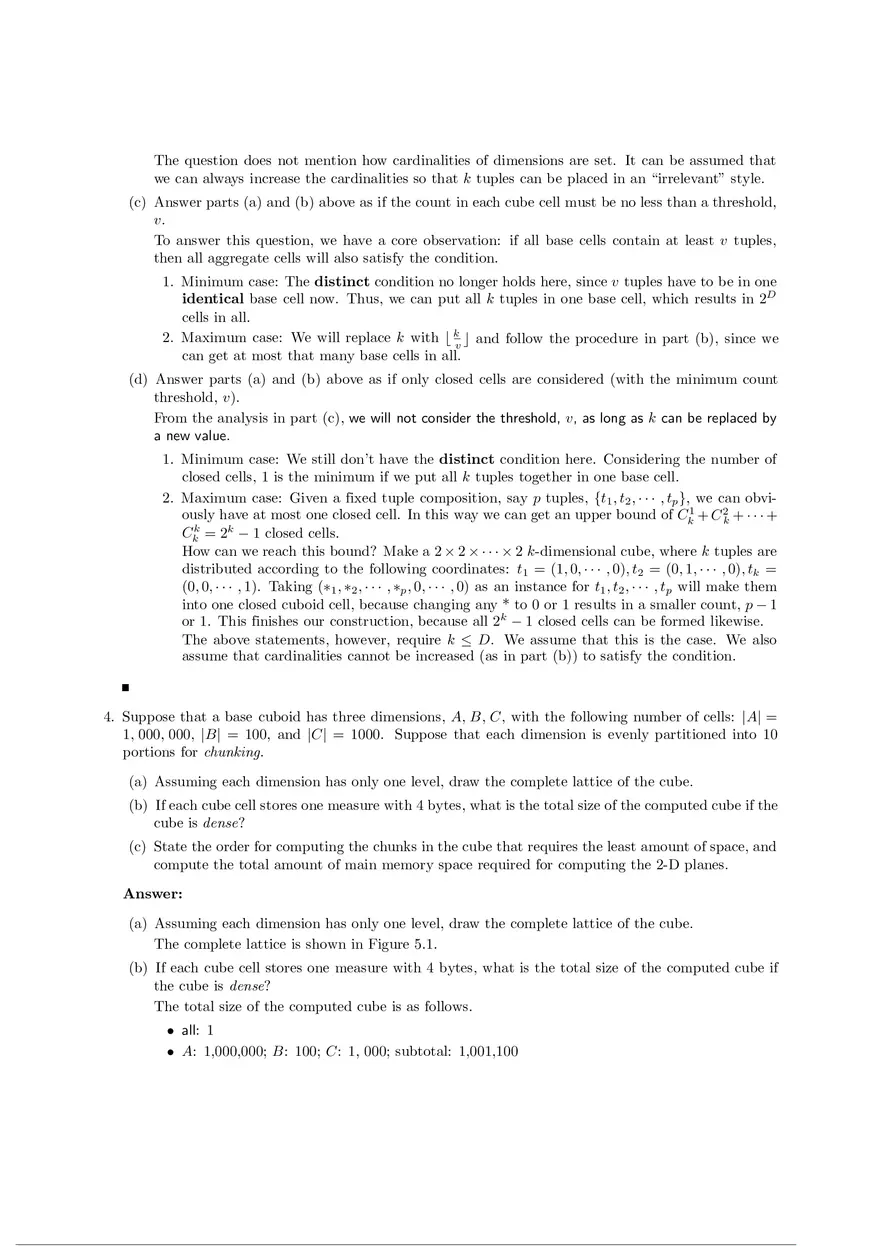 Solution Manual for Data Mining Chapter 5 - Page 14