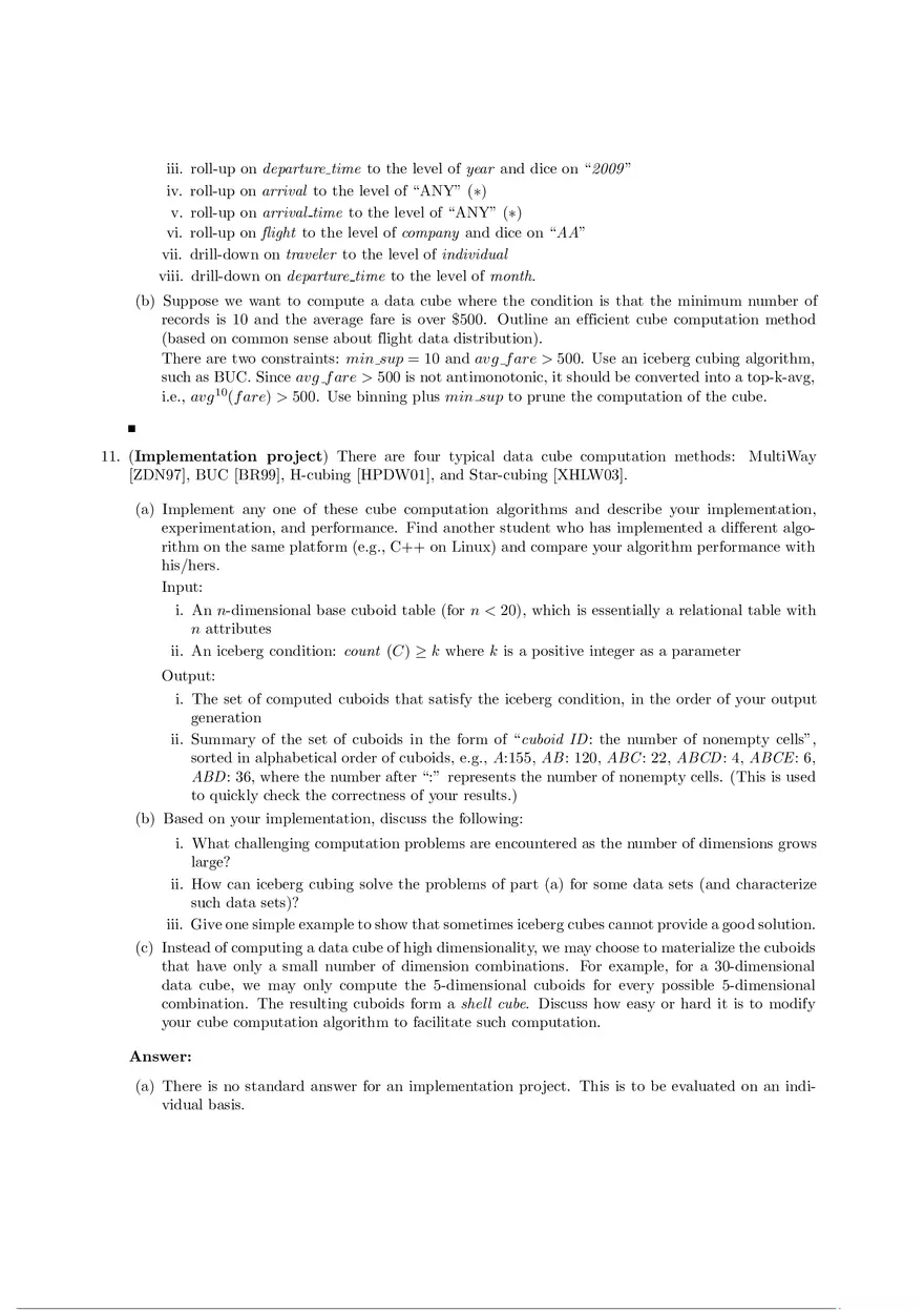 Solution Manual for Data Mining Chapter 5 - Page 19