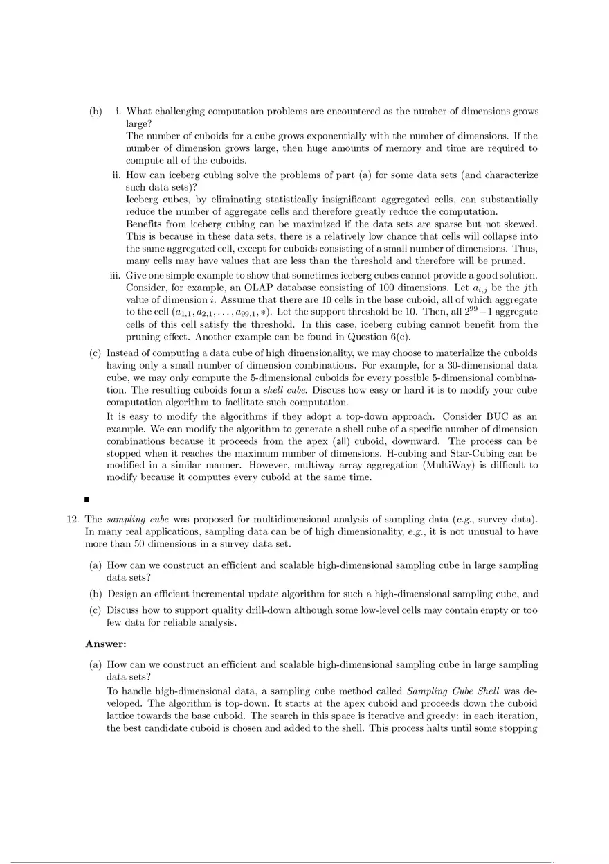 Solution Manual for Data Mining Chapter 5 - Page 20