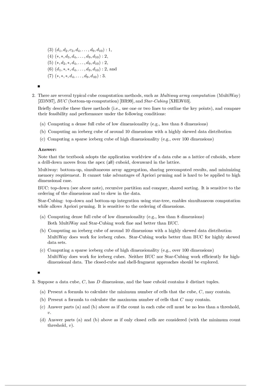 Solution Manual for Data Mining Chapter 5 - Page 2