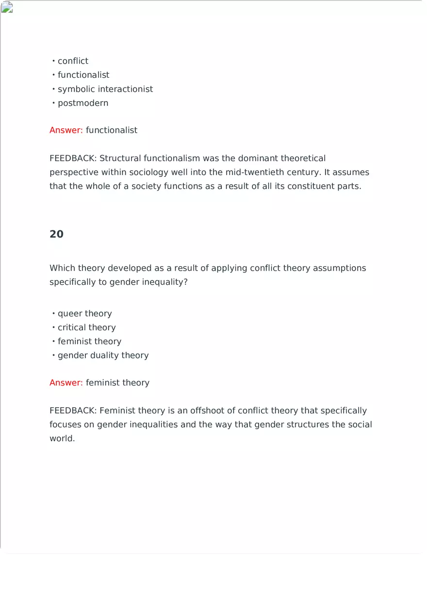 Émile Durkheim and Mechanical Solidarity Quiz - Page 7