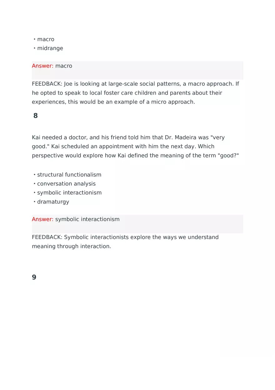 Émile Durkheim and Mechanical Solidarity Quiz - Page 10