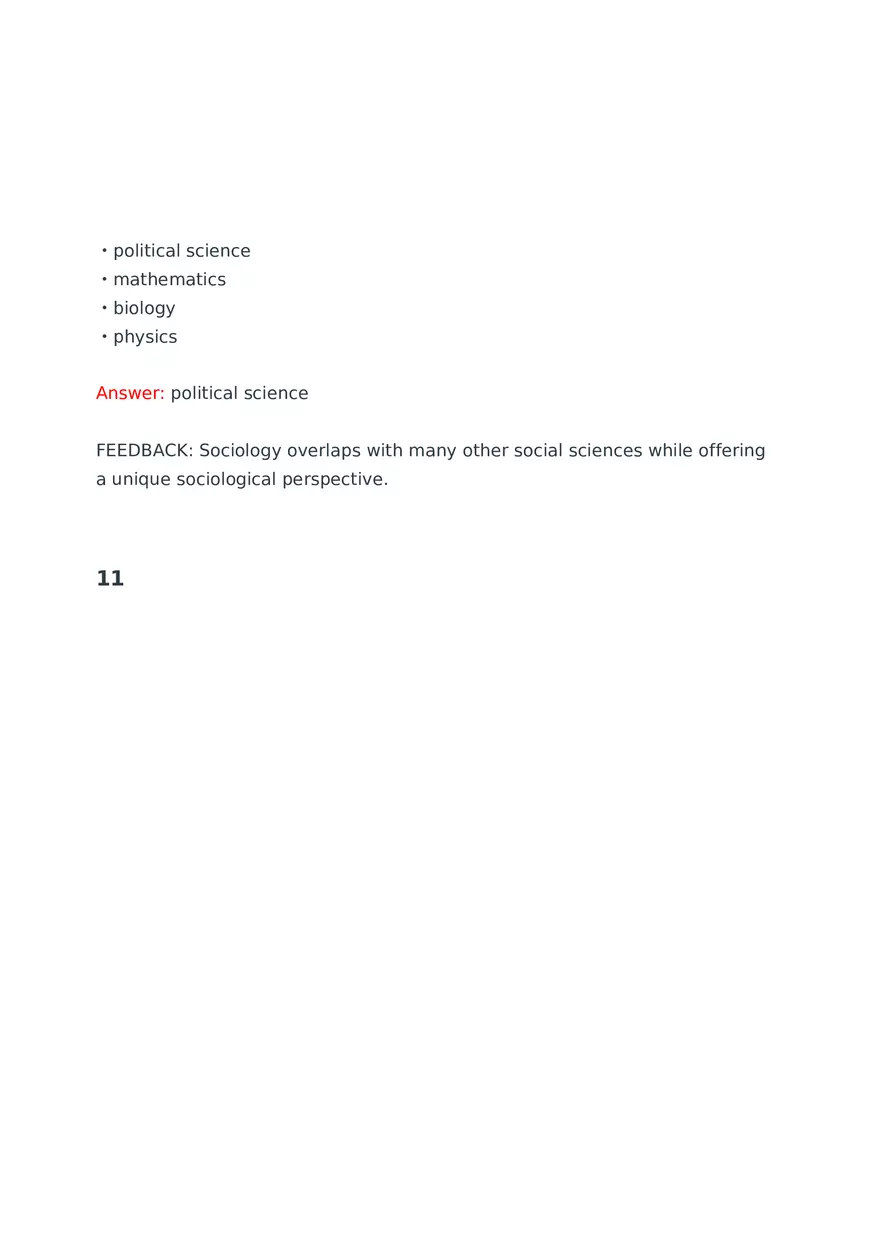 Émile Durkheim and Mechanical Solidarity Quiz - Page 12