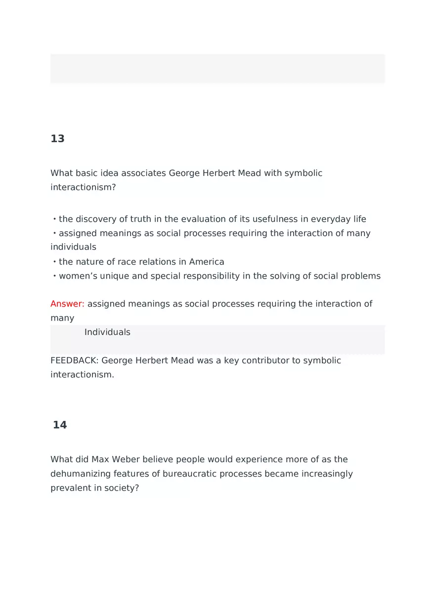 Émile Durkheim and Mechanical Solidarity Quiz - Page 15