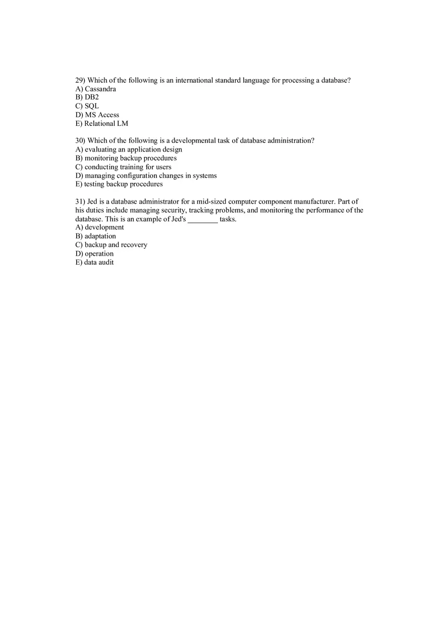 Database Processing Assignment Part 1 - Page 9
